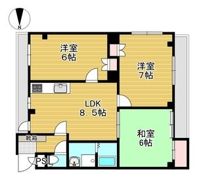 ファミリーマンション陽気館の間取り画像