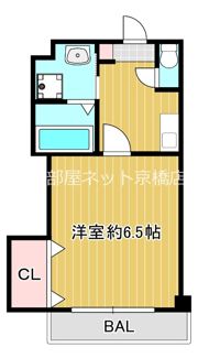 メゾンドアヴェルIVの間取り画像