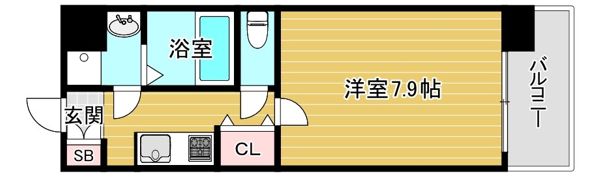 アドバンス東梅田アクシスの間取り画像