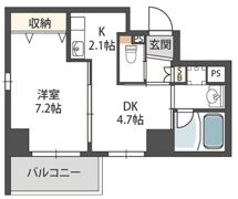 カーサセレーネの間取り画像