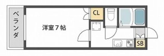 鴻池ハイツIIの間取り画像