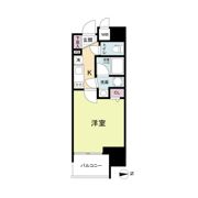 Metrosa南森町の間取り画像