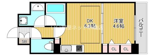 アーバネックス同心の間取り画像
