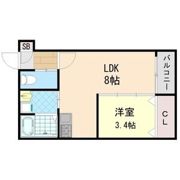 H-maison巽中の間取り画像
