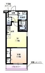 フジパレス今津中II番館の間取り画像