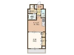 Vert soleil真田山の間取り画像