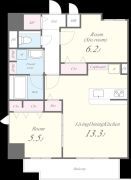 Wonnal堺筋本町（ワンナルサカイスジホンマチ）の間取り画像
