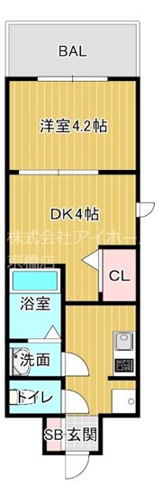 ビガーポリス346京橋IIの間取り画像