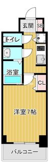 S-RESIDENCE都島の間取り画像