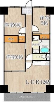 サンファースト京橋の間取り画像