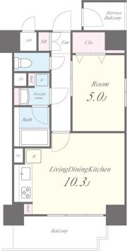 ウルバーノイリスの間取り画像