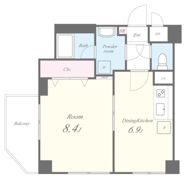 幸永マンションの間取り画像