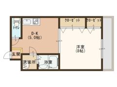 ドミール新深江の間取り画像