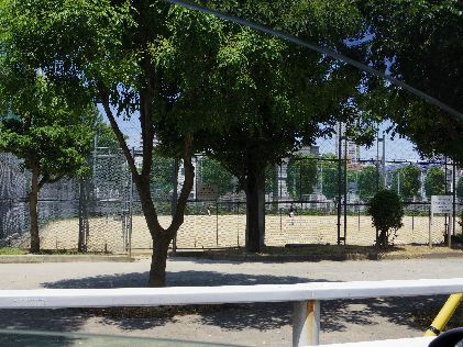 近くの桃谷公園まで110m（徒歩2分）