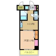 クレイドル西田辺の間取り画像