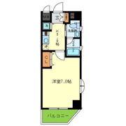 クレイドル西田辺の間取り画像