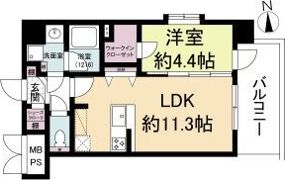 TOP COURT都島の間取り画像