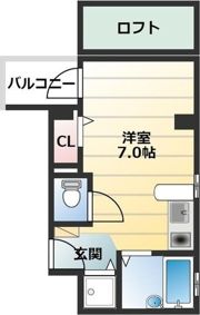 セレブコート京橋の間取り画像