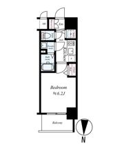 ポルト・ボヌール梅田WESTの間取り画像