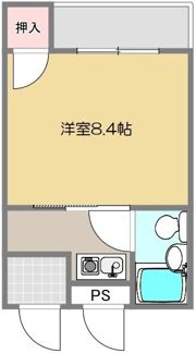 コスモハイツの間取り画像