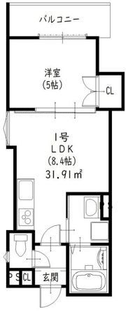 クリエオーレ春日元町の間取り画像