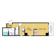 プレジィール大日の間取り画像