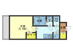 プレサンス玉造駅前の間取り画像