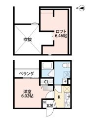 T.A小路東2丁目VIB棟の間取り画像