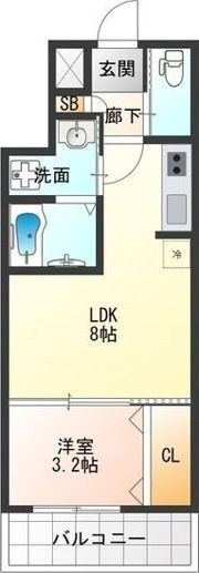 H-maison東住吉IIIの間取り画像