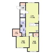 ラヴェルテュ播磨町の間取り画像