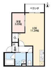 サフィールの間取り画像