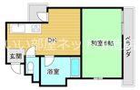 コーポイン長居A棟の間取り画像