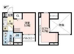 LORE（ロア）の間取り画像