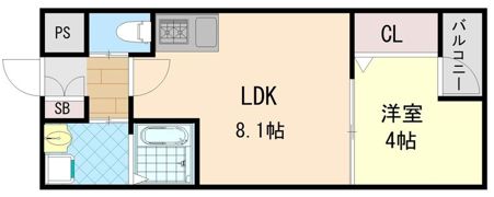 H-maison衣摺IIの間取り画像