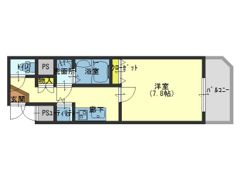プレサンス上町台リベルテの間取り画像