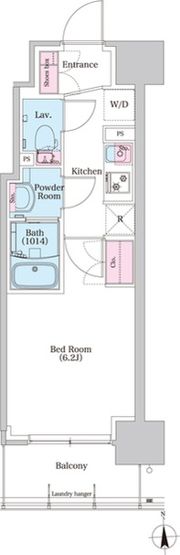 BPRレジデンス新梅田の間取り画像