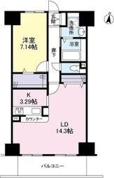 エスヴェール北梅田の間取り画像
