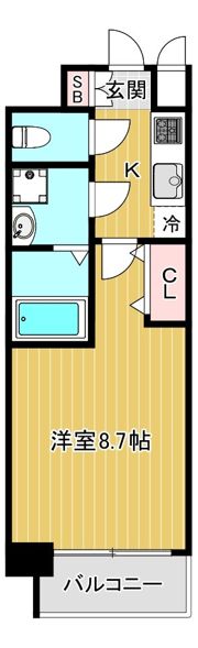 レオンコンフォート桜ノ宮の間取り画像