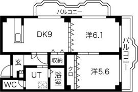 K＇sマンションの間取り画像