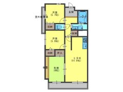 シャトレ緑橋の間取り画像