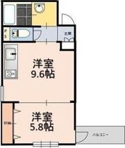 Glicina南巽vientの間取り画像