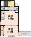 Glicina南巽vientの間取り画像