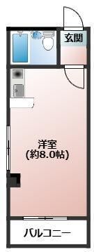 クオーレ平野の間取り画像