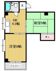 リアライズ平野西の間取り画像
