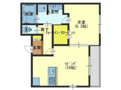 グリーンコートの間取り画像