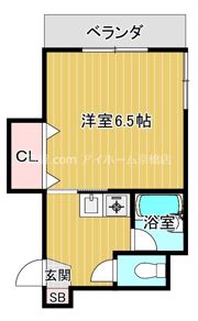 ル・ブール城東の間取り画像