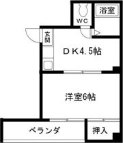 ロイヤル西梅田の間取り画像