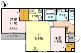 木蓮の間取り画像