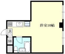 グランドハイツ平野西の間取り画像