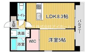 カウニス巽中の間取り画像